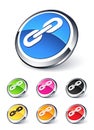 Icon link Royalty Free Stock Photo