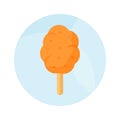 An icon of maple taffy in modern style, ready to use and download