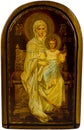 Icon Mary and Christ Royalty Free Stock Photo