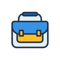 Icon for Messenger Bags Royalty Free Stock Photo