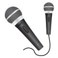 Icon with a microphone