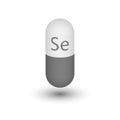 The icon of the mineral Selenium.