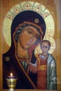 Icon of Mother of God and Jesus Christ