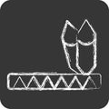 Icon Native American. related to American Indigenous symbol. chalk Style. simple design editable