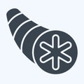 Icon Normal Bronchus. related to Respiratory Therapy symbol. glyph style. simple design editable. simple illustration