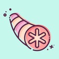 Icon Normal Bronchus. related to Respiratory Therapy symbol. MBE style. simple design editable. simple illustration