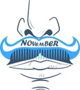 Icon november mustache season