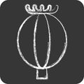 Icon Opium. related to Addiction Dictionary symbol. chalk Style. simple design editable. simple illustration