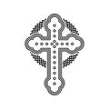 Icon of orthodox cross