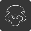 Icon Ostrich. related to Animal Head symbol. simple design editable. simple illustration