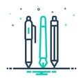 Mix icon for Pens, pencils and study