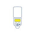 Icon of portable photo flash