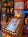 Icon and Religious Accoutrements Shop, Central Athens, Greece
