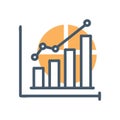 Key Performance Indicators (KPIs) Icon Royalty Free Stock Photo