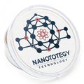 Nanotechnology icon isolated on white background Royalty Free Stock Photo
