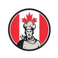 Canadian Chef Baker Canada Flag Icon