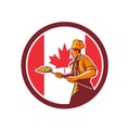 Canadian Pizza Baker Canada Flag Icon