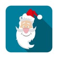 Icon Santa flat style