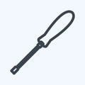 Icon Screw Driver - Line Style - Simple illustration,Editable stroke Royalty Free Stock Photo