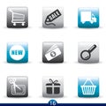 Icon series - internet shopping