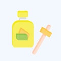 Icon Serum. related to Cosmetic symbol. flat style. simple design editable. simple illustration