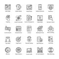 Search Engine and Optimization Creative Icons