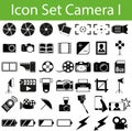 Icon Set Camera I