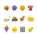 Icon Set - Casino Royalty Free Stock Photo