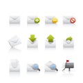 Icon Set - Comunications & Mail Royalty Free Stock Photo