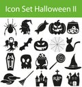Icon Set Halloween II Royalty Free Stock Photo