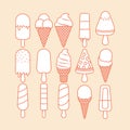 Ice creams design