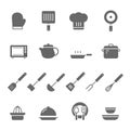 Icon set - kitchenware Royalty Free Stock Photo