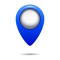 The icon shows the location of various points of interest in the city. Used on maps