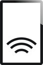Icon signal online tablet wifi