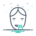 Mix icon for Silence, quietness and hush