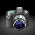 Icon for SLR camera Royalty Free Stock Photo