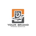 Phone repair center Royalty Free Stock Photo