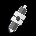 Icon Spark Plug. related to Car Parts symbol. glossy style. simple design editable. simple illustration