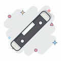 Icon Spirit Level. related to Carpentry symbol. comic style. simple design editable. simple illustration