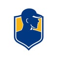 Industrial Worker Crest Icon