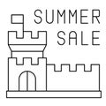 icon, Summer sale related vector