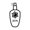 Icon Of Sun Protection Spray