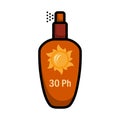 Icon Of Sun Protection Spray