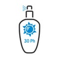 Icon Of Sun Protection Spray