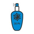 Icon Of Sun Protection Spray