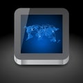 Icon for tablet computer Royalty Free Stock Photo