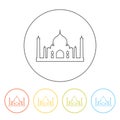 Icon of Taj Mahal