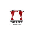 Theatrical scene icon