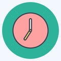 Icon Timelapse. suitable for Photo Editing symbol. color mate style. simple design editable. design template vector. simple symbol