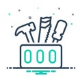 mix icon for Toolbox, tool and kit box